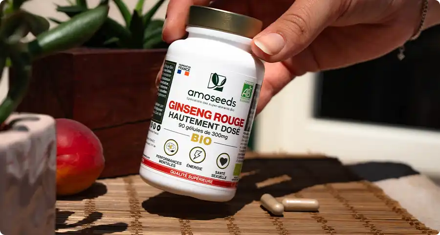 Les bienfaits du Ginseng Rouge Bio