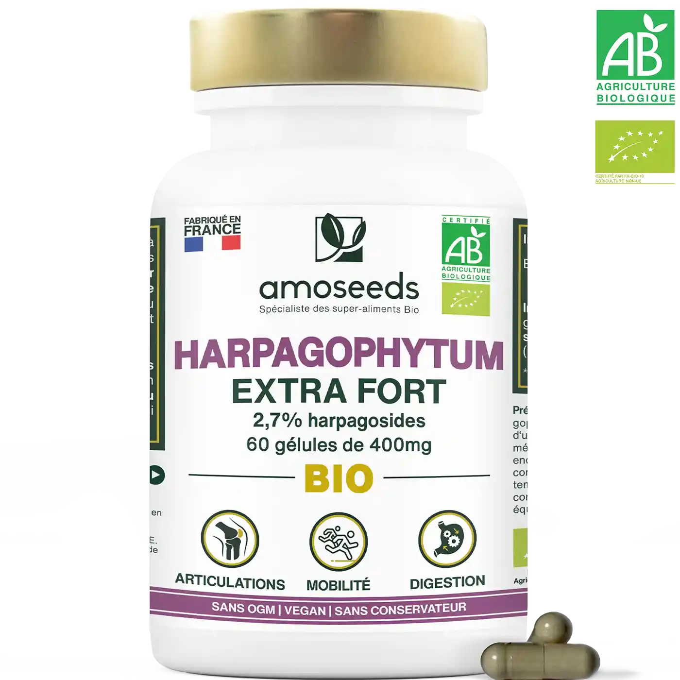 Harpagophytum bio Super Diet - complément alimentaire articulations
