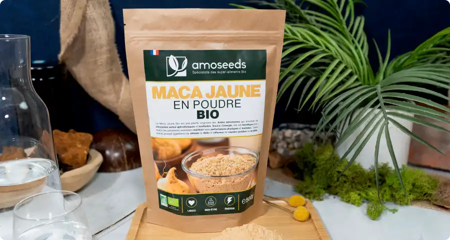 Les bienfaits de la Maca Jaune Bio