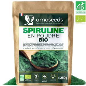 Spiruline en poudre Bio 250G