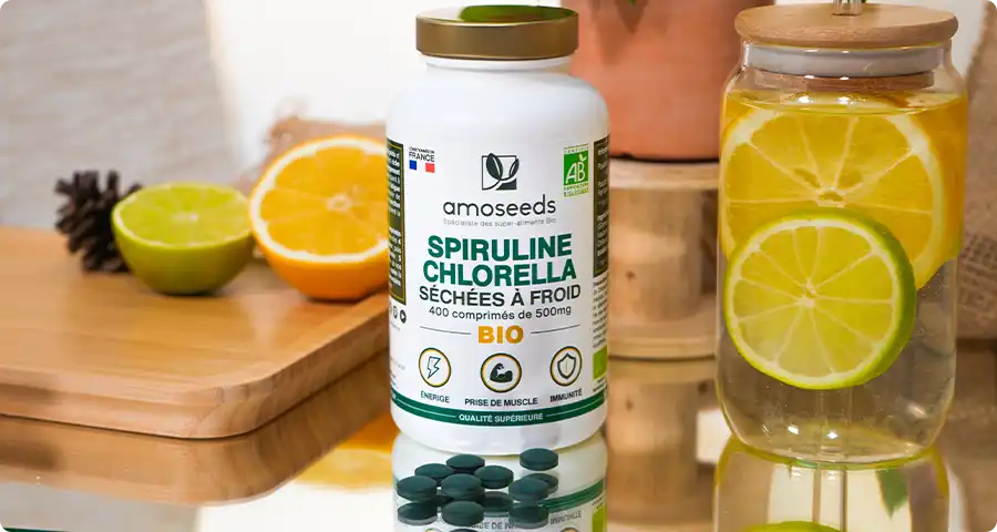 Les bienfaits du mix Spiruline et Chlorella Bio