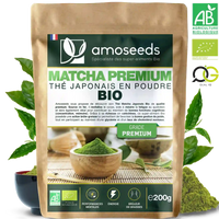 The Matcha Premium Bio - amoseeds specialiste des super aliments bio
