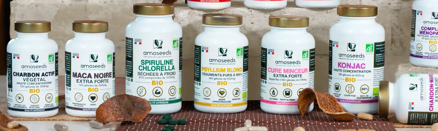 complement alimentaire guide complet utilisation reglementation bienfaits limites risques amoseeds specialiste des super aliments bio