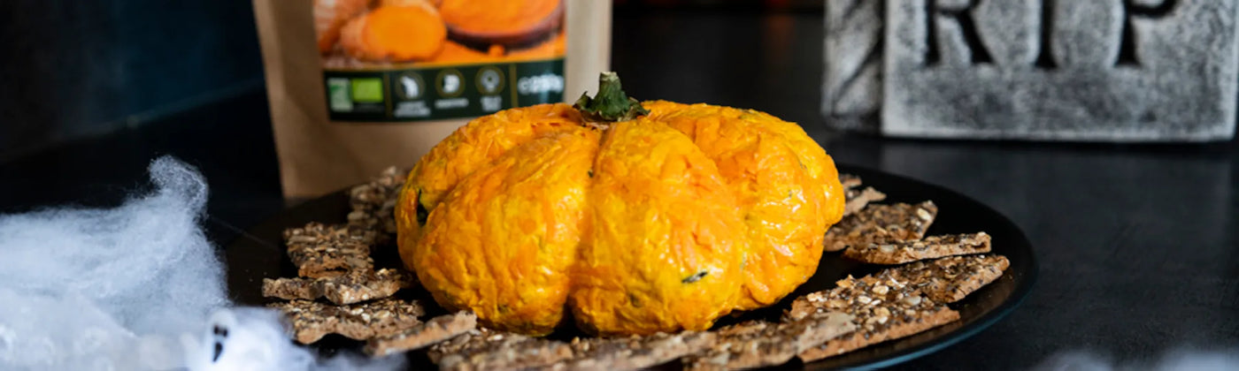 recette trompe oeil citrouille curcuma graines lin brun bio amoseeds specialiste des super aliments Bio