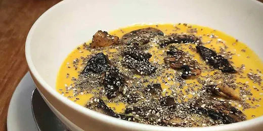 recette velouté butternut graines de chia bio amoseeds specialiste des super aliments Bio