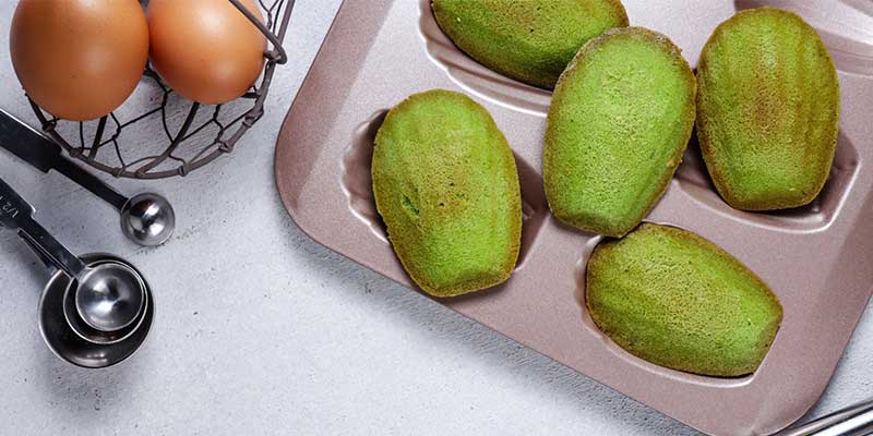 recette madeleines matcha bio amoseeds specialiste des super aliments Bio