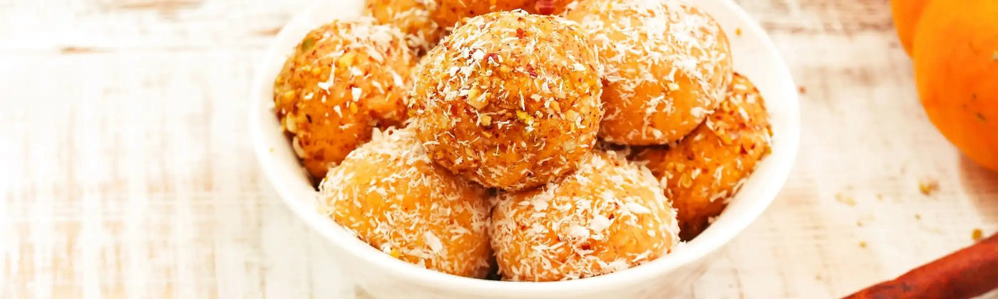 energy balls courge noisette cannelle Amoseeds specialiste des superaliments Bio