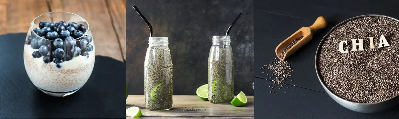 graines chia cuisine Amoseeds specialiste des super aliments Bio