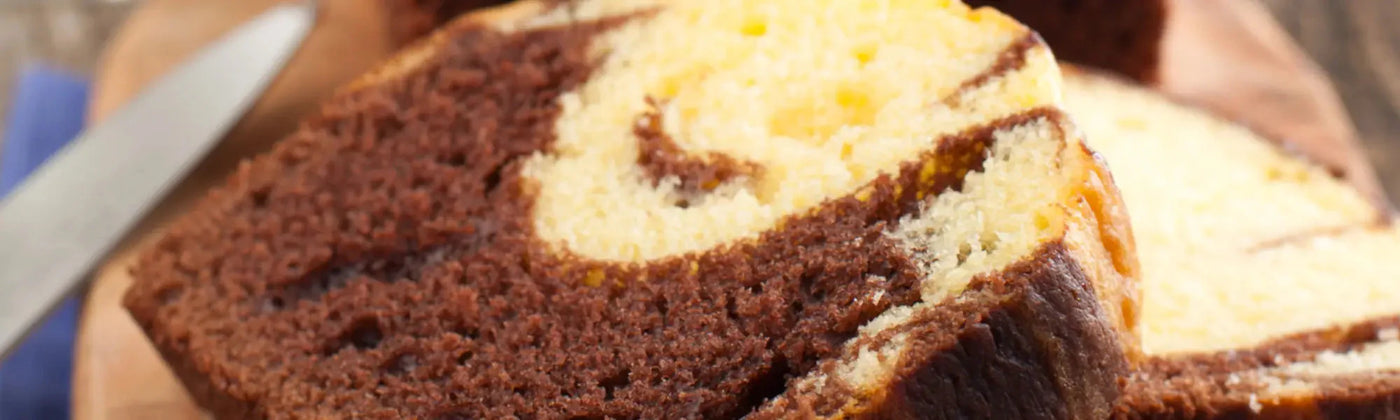 Recette Cake marbré sans gluten au Psyllium Blond Bio