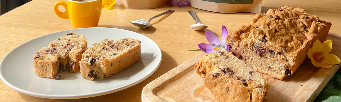 recette banana bread riche fibres psyllium blond bio amoseeds specialiste des super aliments Bio