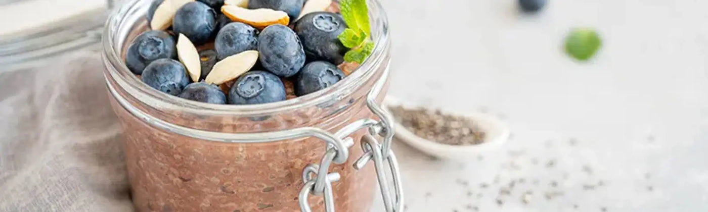 recette creme dessert vegan cacao chia bio amoseeds specialiste des super aliments Bio