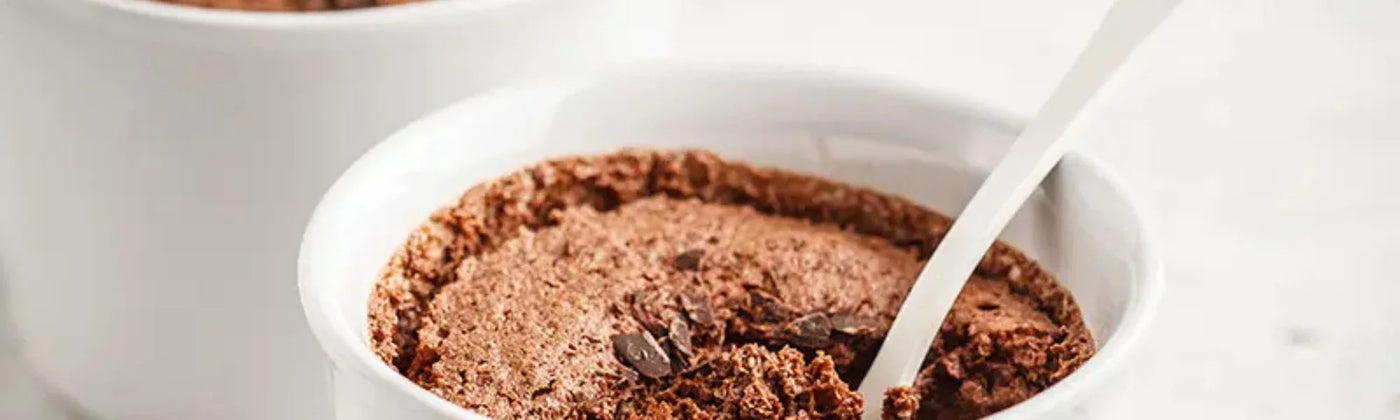 recette de mousse au chocolat et à la poudre de chaga bio amoseeds specialiste des super aliments Bio