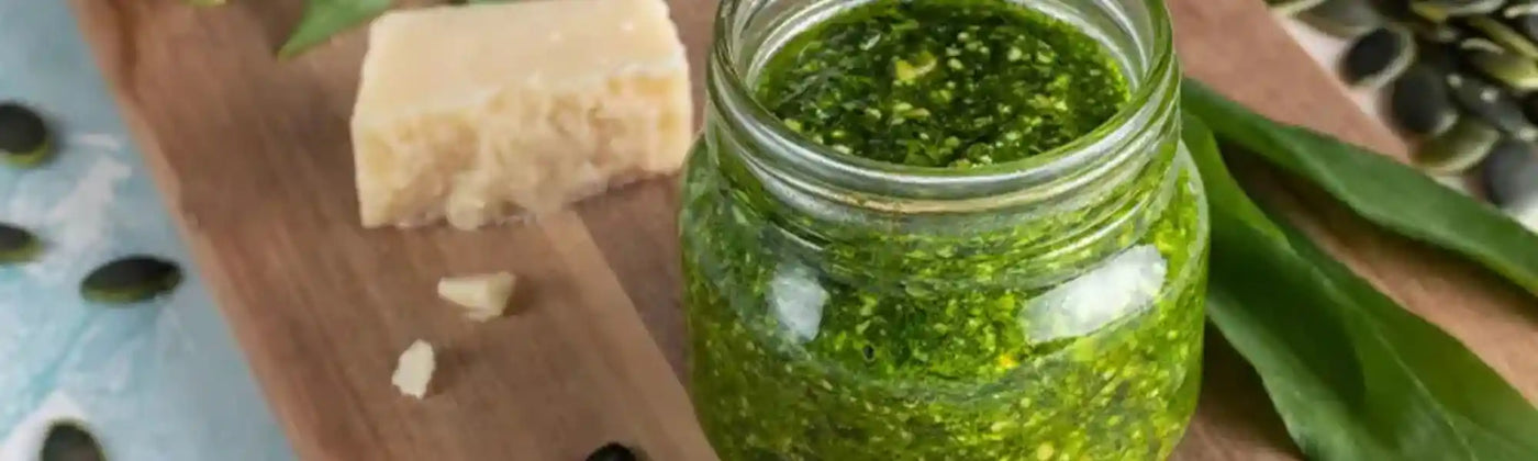 Recette de Pesto aux Graines de Courge Bio amoseeds