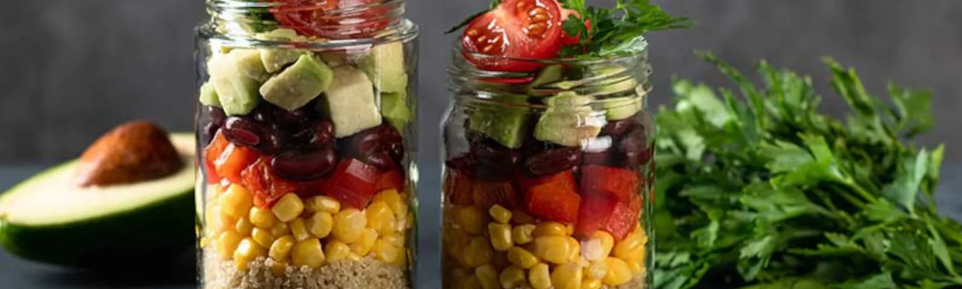 salad jar vegetale graines chanvre amoseeds specialiste des super aliments Bio