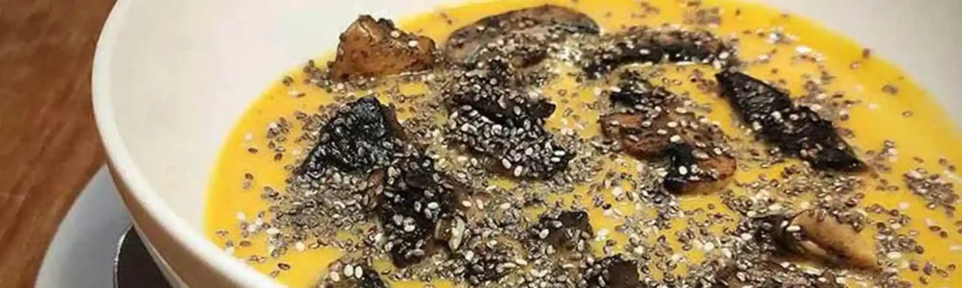 recette velouté butternut graines de chia bio amoseeds specialiste des super aliments Bio