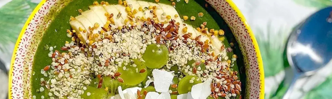 recette green smoothie moringa bio amoseeds specialiste des super aliments Bio