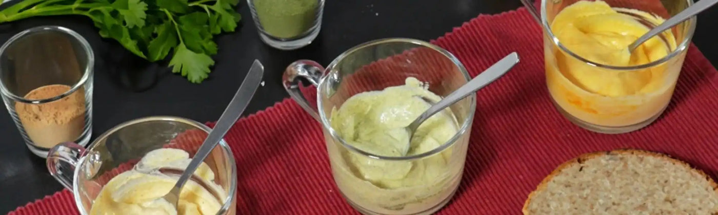 Recette Mayonnaise Allegee Curcuma Moringa Reishi Bio amoseeds specialiste des super aliments bio