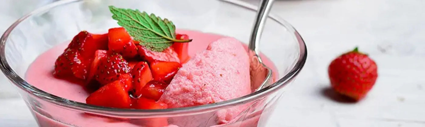 recette mousses fraises inuline d'agave bio amoseeds specialiste des super aliments Bio