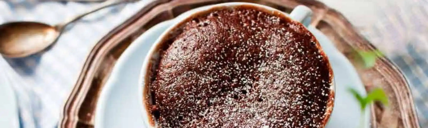 Recette mug cake light chocolat xylitol bio amoseeds specialiste des super aliments bio
