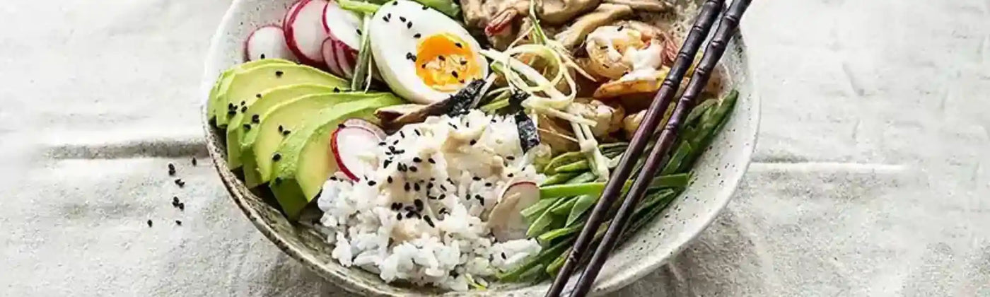 recette poke bowl graines nigelle bio amoseeds specialiste des super aliments Bio
