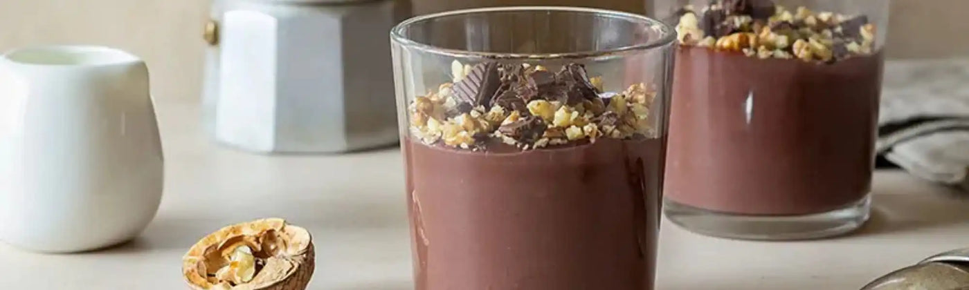 recette pudding chocolat hericium bio amoseeds spaicaliste des super aliments Bio
