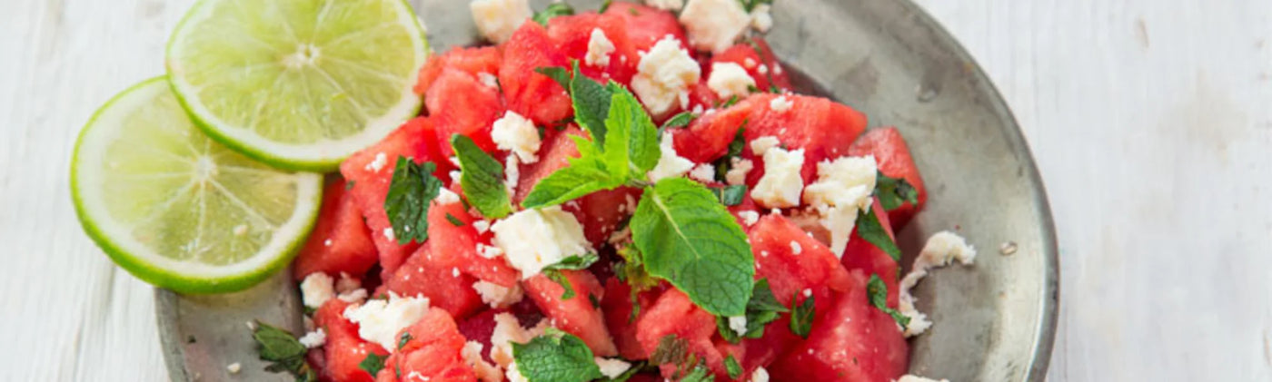 recette salade pasteque feta graines chanvre decortiquees bio amoseeds specialiste des super aliments Bio