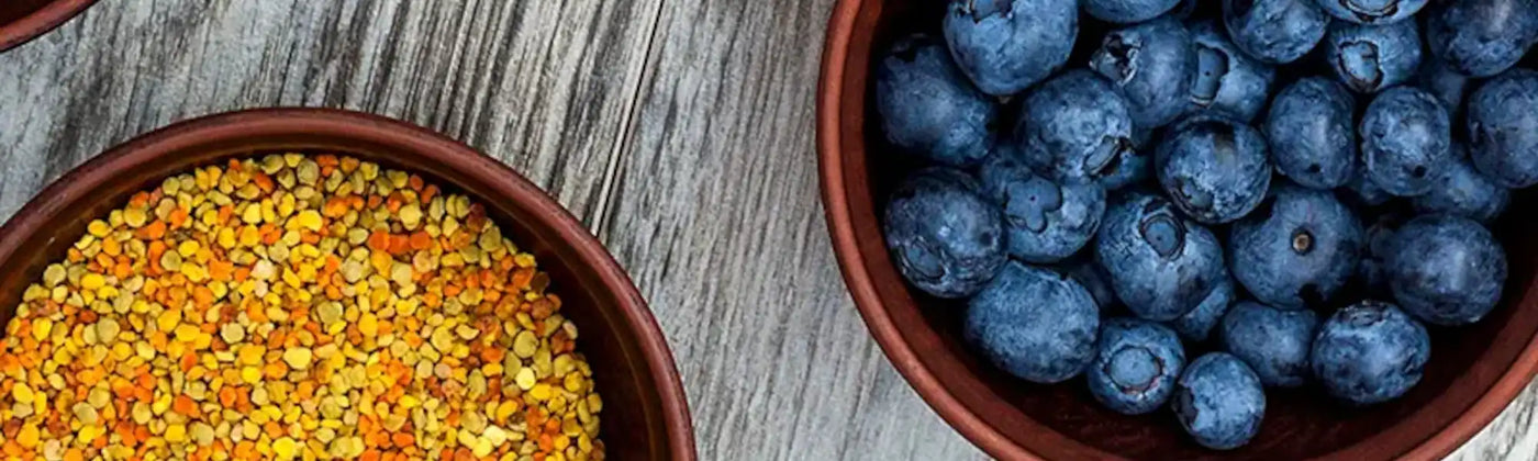 recette smoothie myrtilles pollen bio amoseeds sepcialiste des super aliments Bio