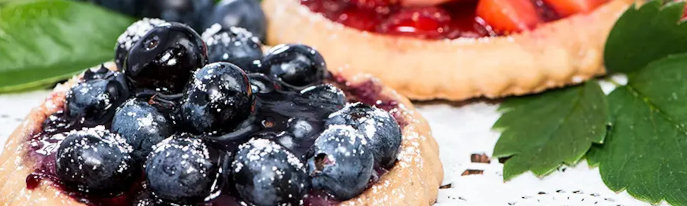 recette tartelettes fruits rouges à l'inuline d'agave bio amoseeds specialiste des super aliments Bio
