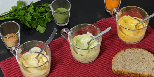 Recette Mayonnaise Allegee Curcuma Moringa Reishi Bio amoseeds specialiste des super aliments bio