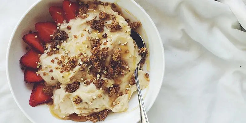 recette nice cream mulberries amoseeds specialiste des super aliments Bio