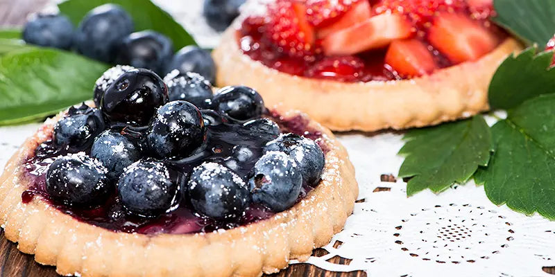 recette tartelettes fruits rouges à l'inuline d'agave bio amoseeds specialiste des super aliments Bio