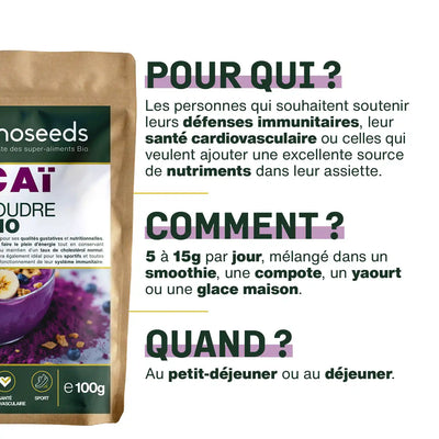 Açaï Bio - amoseeds specialiste des super aliments bio