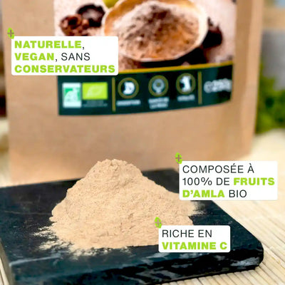 Amla Poudre Bio - amoseeds specialiste des super aliments bio