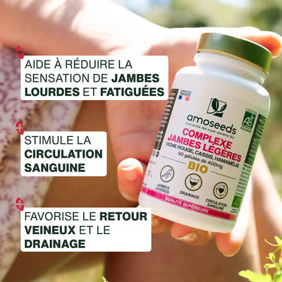 Bienfaits Jambes Legeres Bio amoseeds Conseils Jambes Legeres Bio amoseeds.webp Qualite Jambes Legeres Bio amoseeds