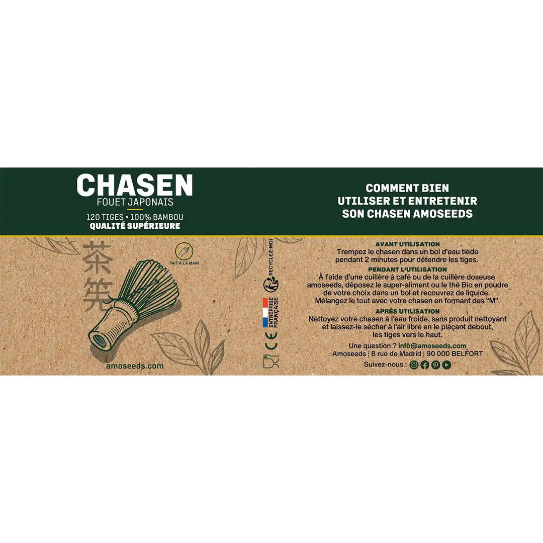 Fouet En Bambou Chasen – Matcha & CO