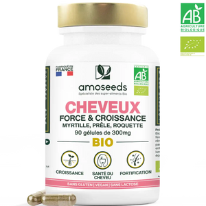 Complexe Cheveux Bio, Force & Croissance | 90 gélules