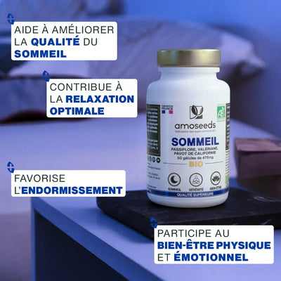 Bienfaits Sommeil Bio - amoseeds specialiste des super aliments bio