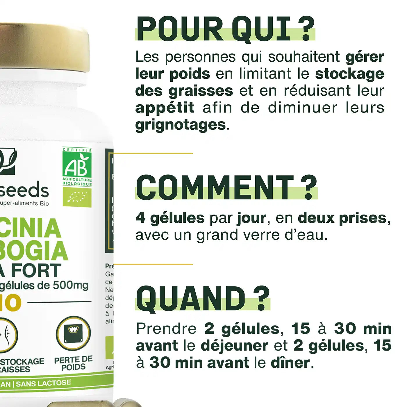 Garcinia Cambogia bio gelules amoseeds specialiste des super aliments bio