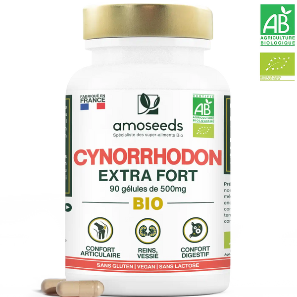 Cynorrhodon bio gelules amoseeds specialiste des super aliments bio,