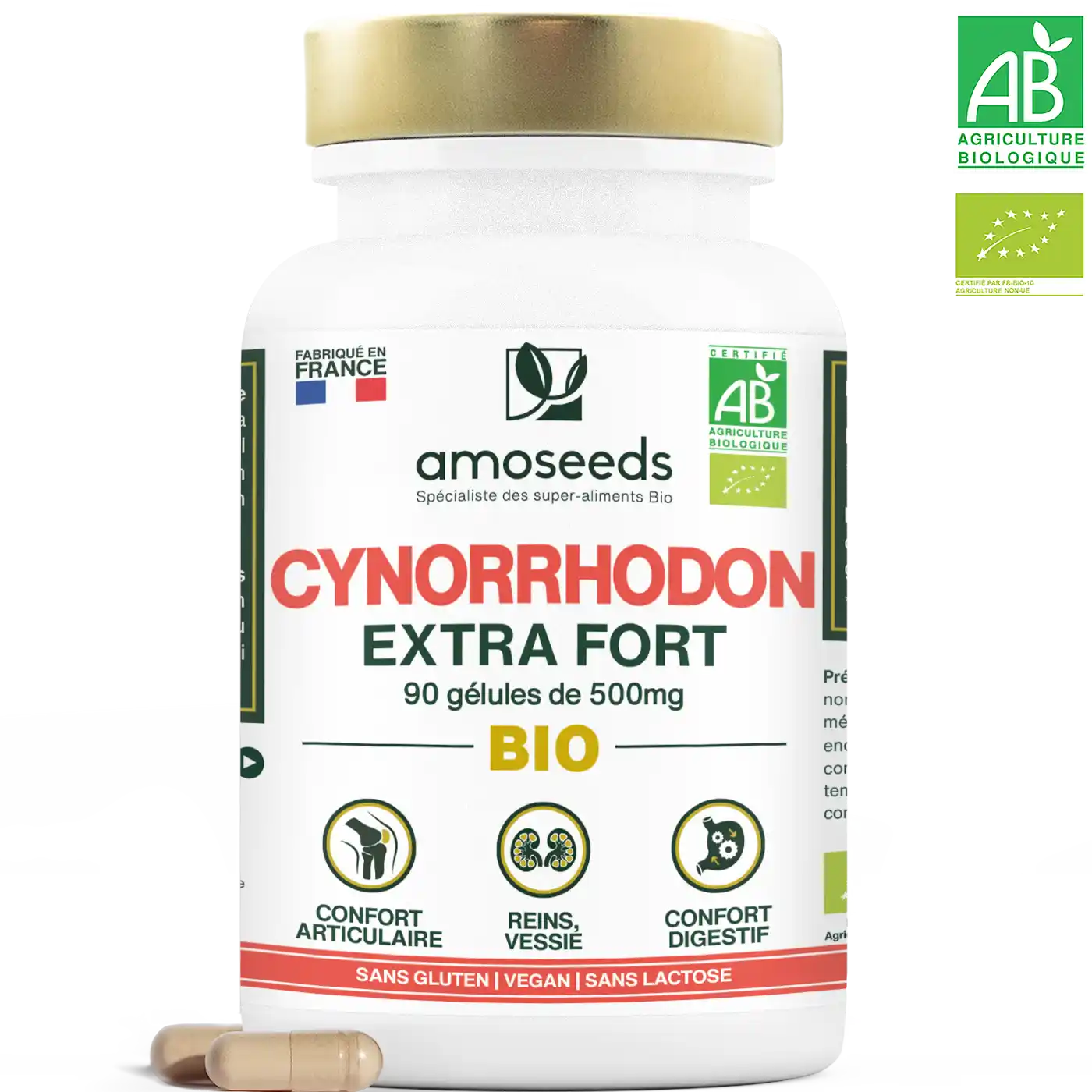 Cynorrhodon bio gelules amoseeds specialiste des super aliments bio,
