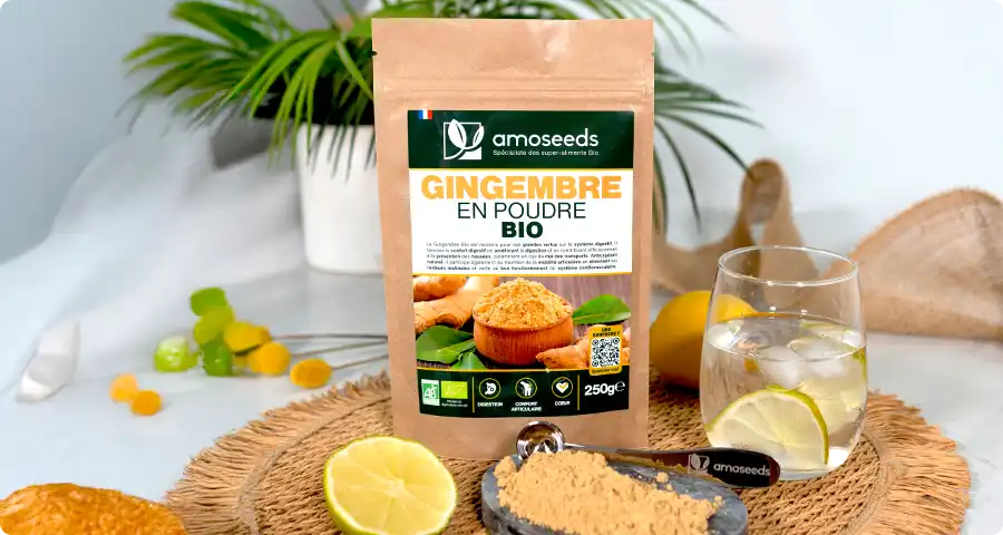 Les bienfaits du Gingembre Bio
