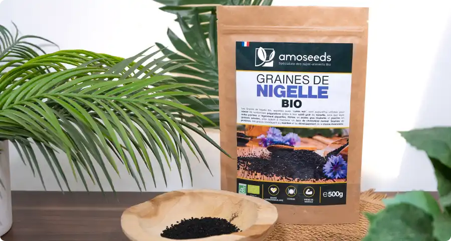 Les bienfaits des Graines de Nigelle Bio