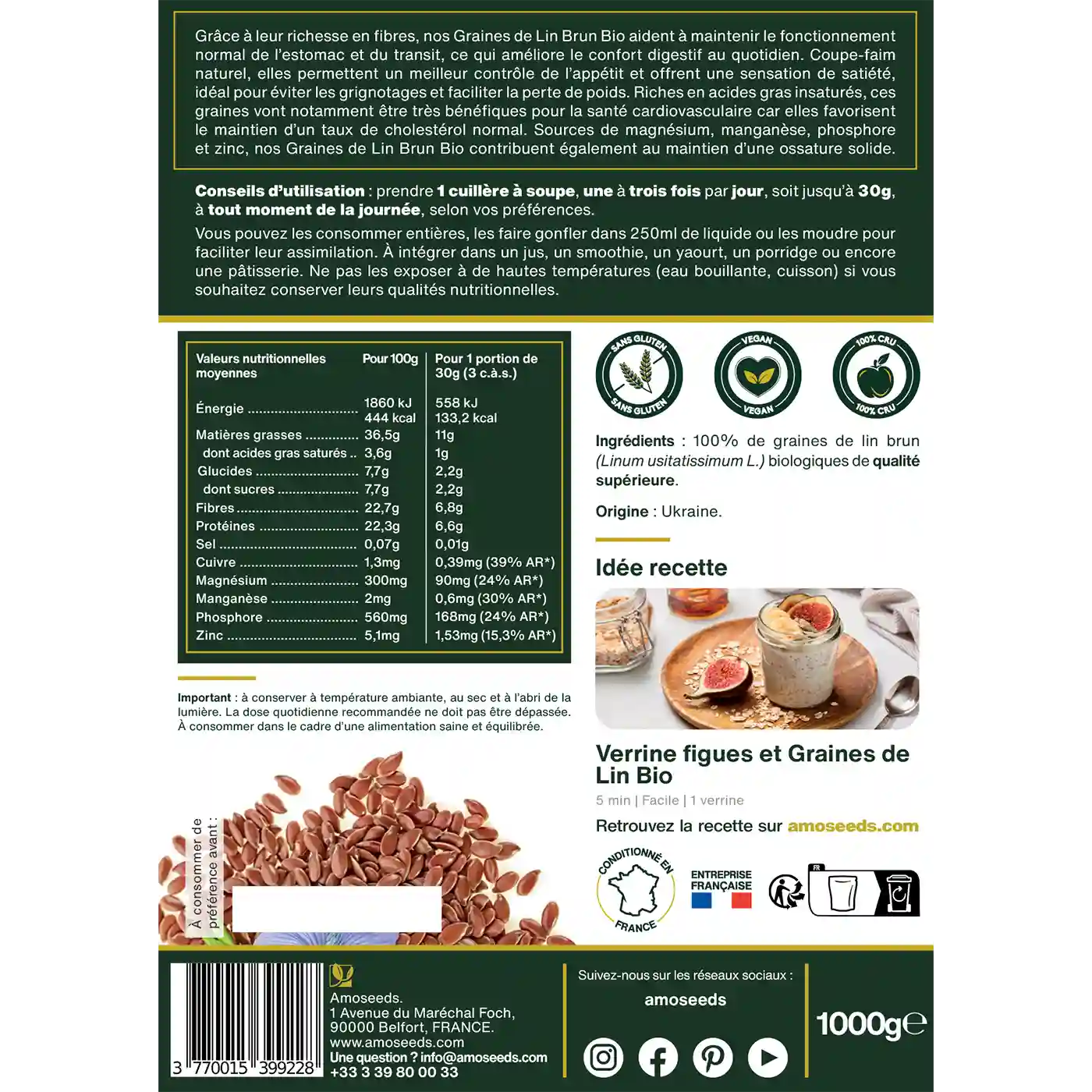 Graines de Lin Bio - amoseeds specialiste des super aliments bio_4