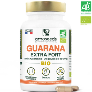 Guarana Natif Bio, 10% guaranine | 90 gélules