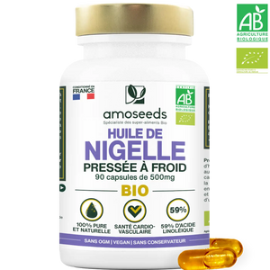 Huile de Nigelle Bio | 90 capsules