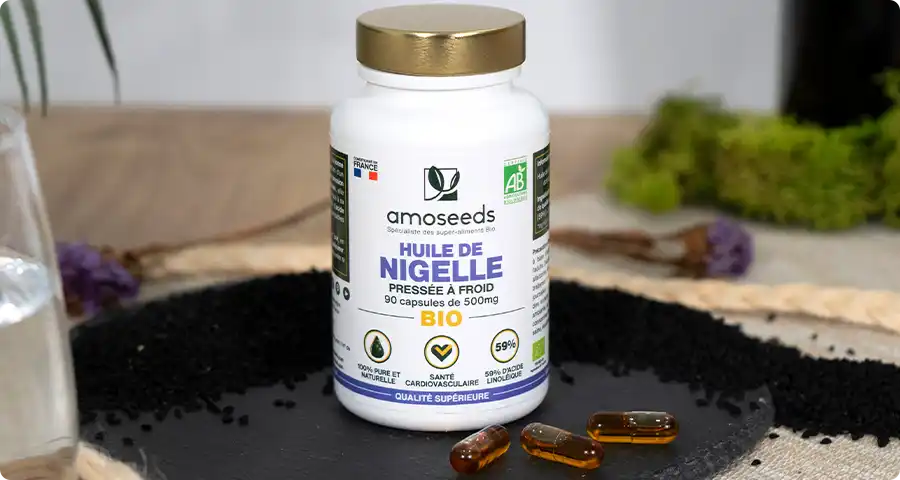 Les bienfaits de l'Huile de Nigelle Bio