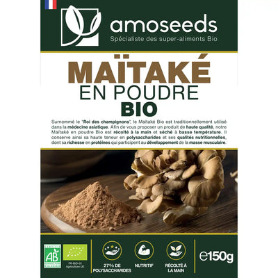  Maitake poudre bio 150G amoseeds specialiste super aliments bio.webp