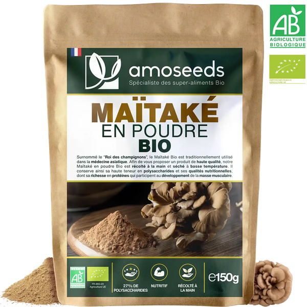  Maitake poudre bio 150G amoseeds specialiste super aliments bio.webp