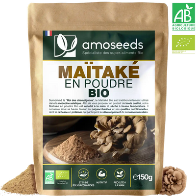  Maitake poudre bio 150G amoseeds specialiste super aliments bio.webp