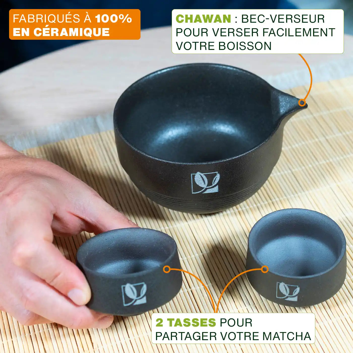 Matcha Kit Accessoires - amoseeds specialiste des super aliments bio